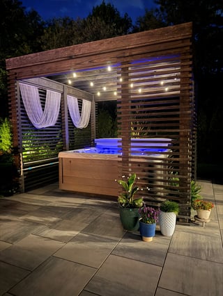 Jacuzzi al aire libre