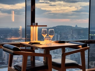 Terraza con vista